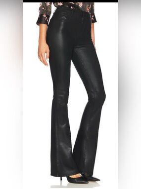 Shinestar Coated Flare Pants